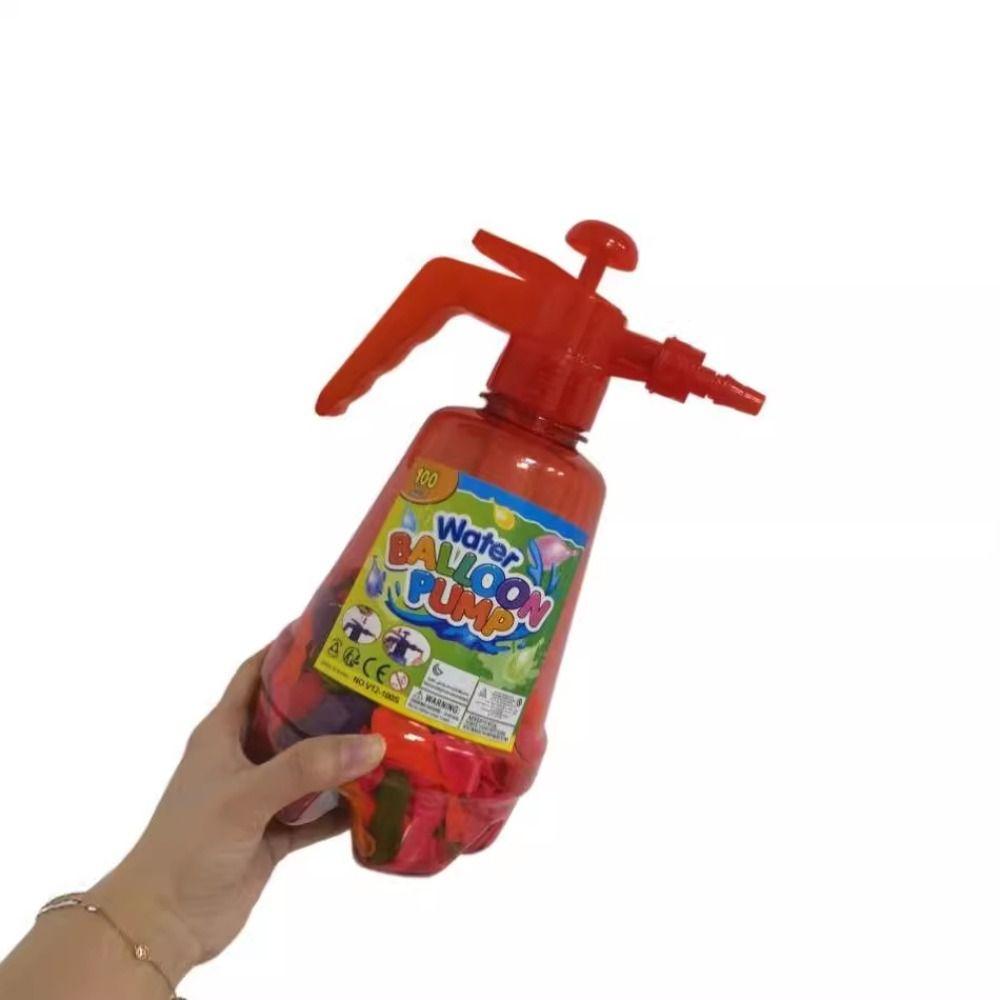 Automatic Water Balloon Inflator Balloon Pump Water Fight Toy Balloon Water Filler Kit Sand Pool