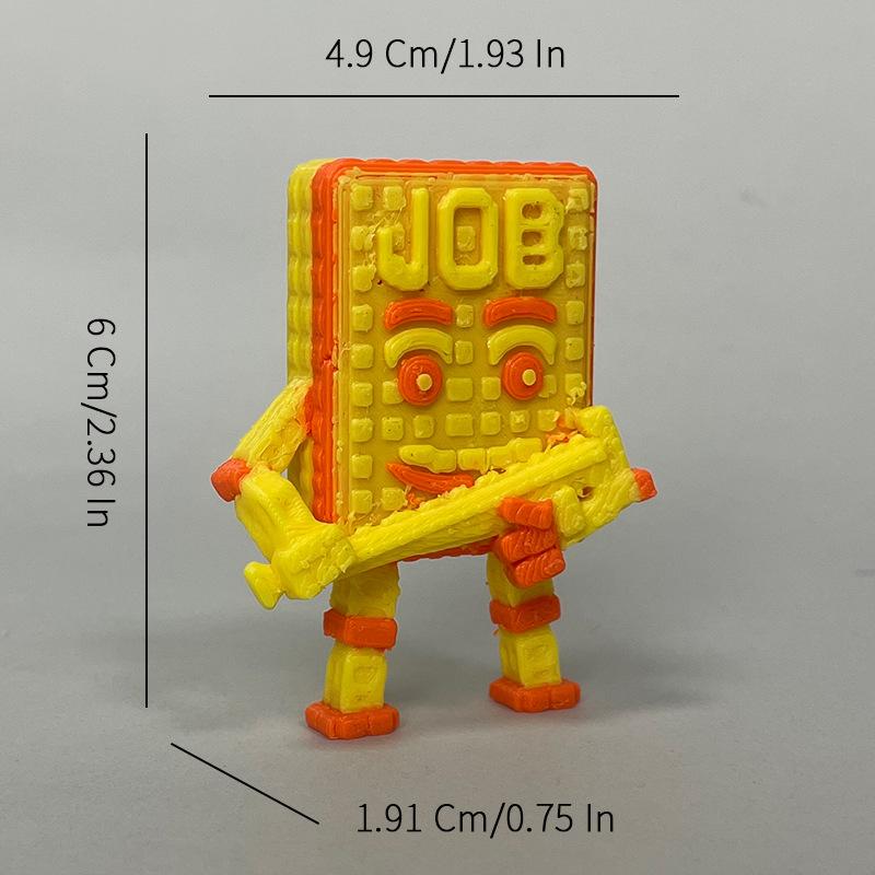 

Креативная 3D-печатная статуэтка Ужасающая Игра, Подходящая для Декора Рабочего Стола Коллекционера и Рождественского Подарка