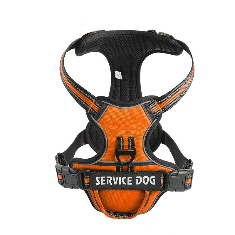Nylon Hunde Geschirr Weste Reflektierendes Hunde Geschirr Personalisiert Atmungsaktiv Verstellbares Haustier Geschirr Leine Für Kleine Mittlere Große Hunde