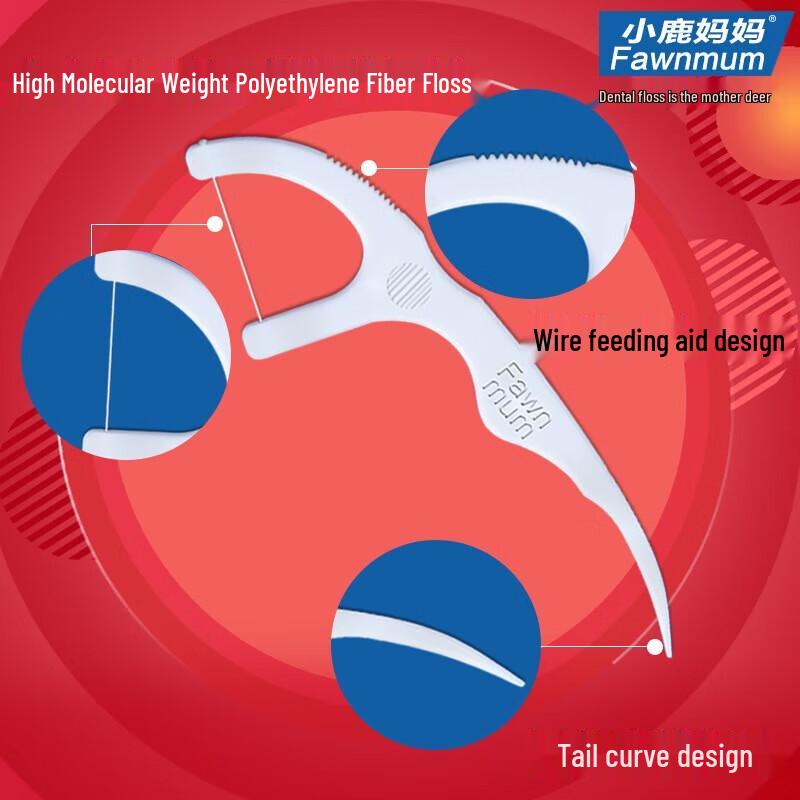 FAWNMUM Dental Floss Picks