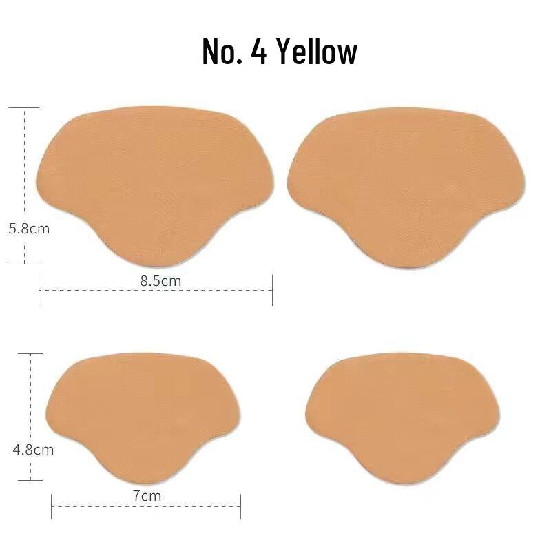 Self-Adhesive Mesh & Leather Heel Repair Patches for Sneakers