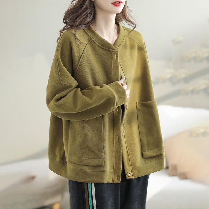 Coats for Women Jacket Oversize Winter Solid Color Thickened Velvet Windbreaker Loose Casual Coat