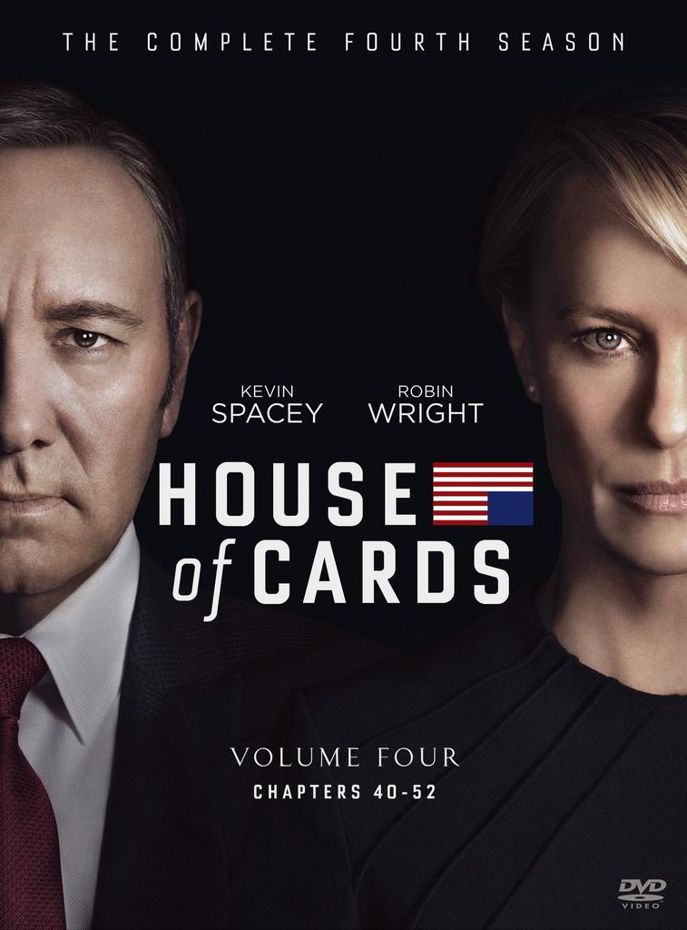House of Cards Season 4 DVD Complete Package Fully Supervised (David Fincher's Package)