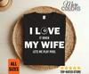 I Love It When My Wife Lets Me Play Pool T Shirt Funny Billiards Husband Humor Gift Cue Sport Bar League Night Marriage Joke Wear