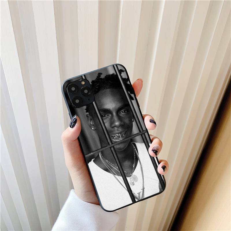 Ynw Melly Rapper Luxuriöse Weiche Handyhülle für iphone 13 11pro 12pro MAX 8 7 6 6S Plus X XS MAX 5 5S SE XR Fundas Capa