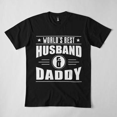 The Best Papa In The World Graphics Printed Mens Black Cotton New T-shirt