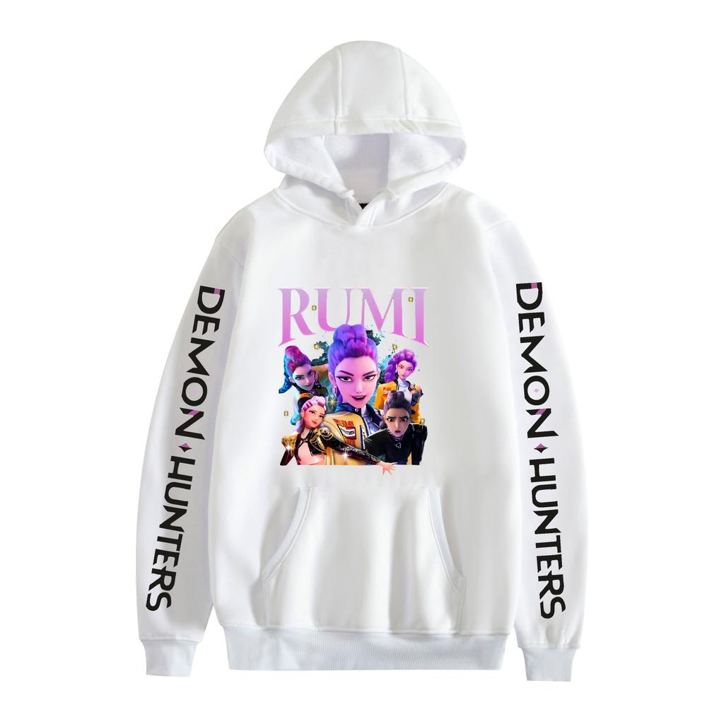 KPop Demon Hunters Man Hoodie Sweatshirt for Mens Womens Unisex Graphic Printed Cool Streetwear Hoodie