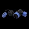 Weipu SP2116 IP68 Angled Aviation Plug for Mobile Generators and Telecommunications