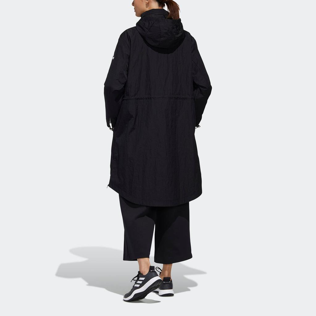 Adidas Sport Casual Woven Jacket Men Outerwear Black FM9300