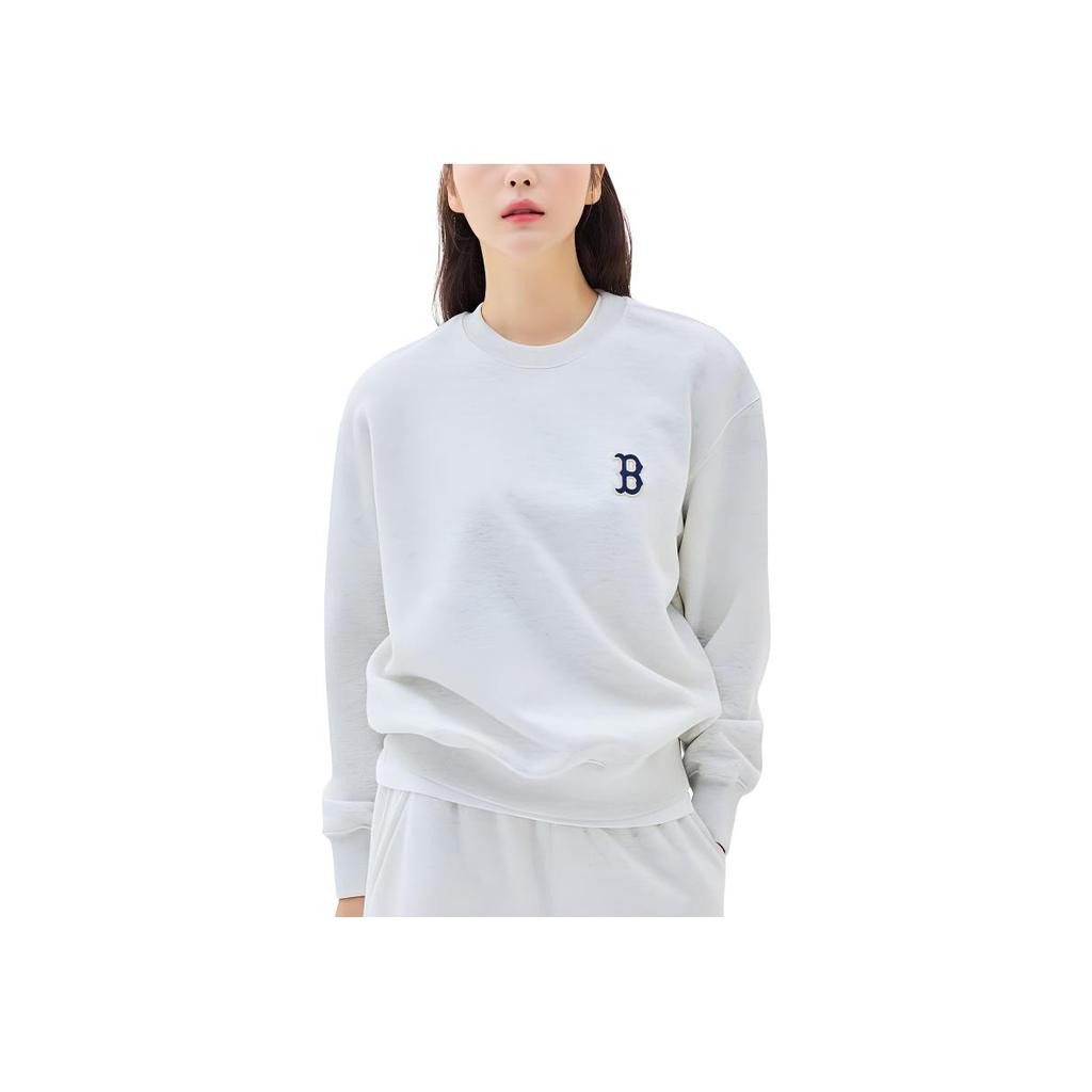 New MLB Sweatshirts Unisex White 3AMTB0336-43MGL