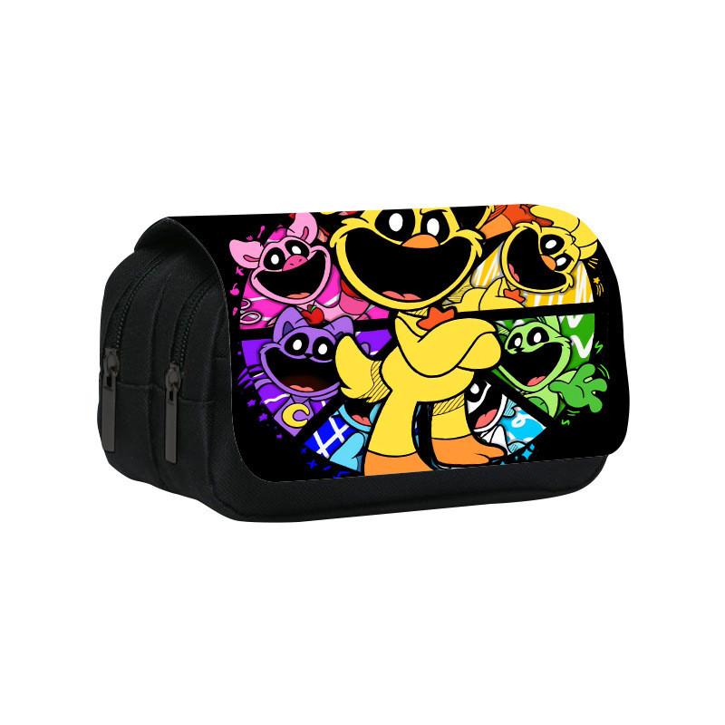 Smilingcritters Double Layer Pencil Case With Large Capacity For Students And Office Use Style 18