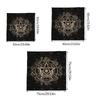 Divinations Tablecloth Pentagrams Pattern Astrologys Tarot Cards Tablecloth Altars Cloth Divinations Game Accessories