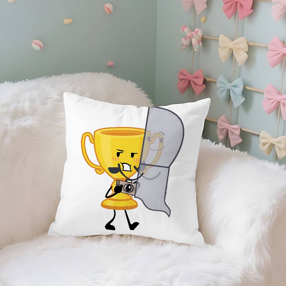 Funny AInanimate InsanityS Case Plush Fabric Soft Pillowcase Double Sided Print Cushion Cover Household Gifts