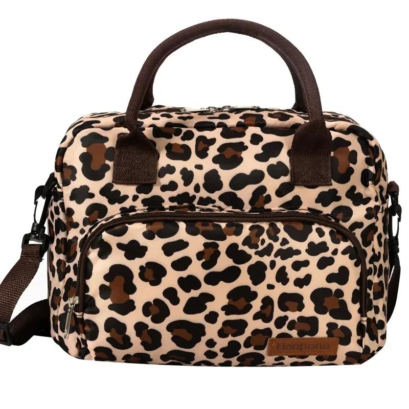 Oxford Cloth Thermal Bag Portable Large Capacity Cross-body Portable Lunch Box Bag Cooler Bag Lunch Bags for Women Kids