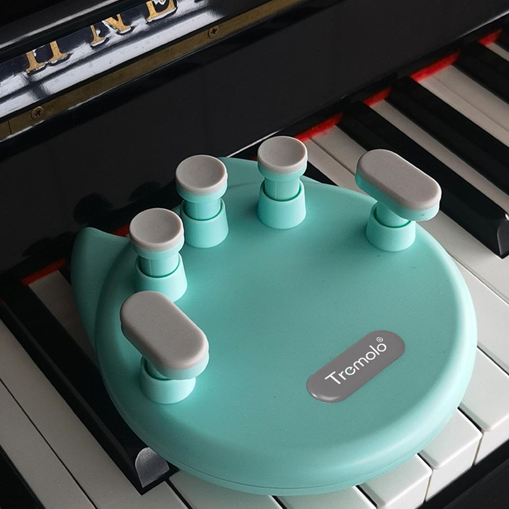 

Детский тренажер для силы пальцев пианино и помощник для практики - Аксессуар для музыкального инструмента Single Universal зелёный