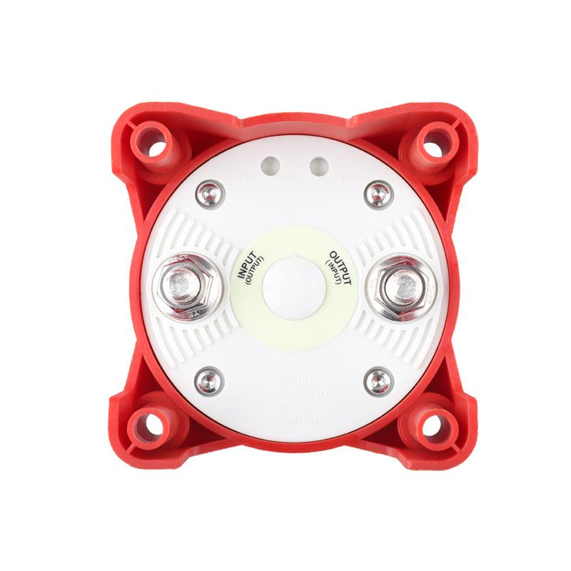 Marine Battery Selector Switch 4 Position Waterproof Heavy Duty for Fishing Boat Power System Upgrade