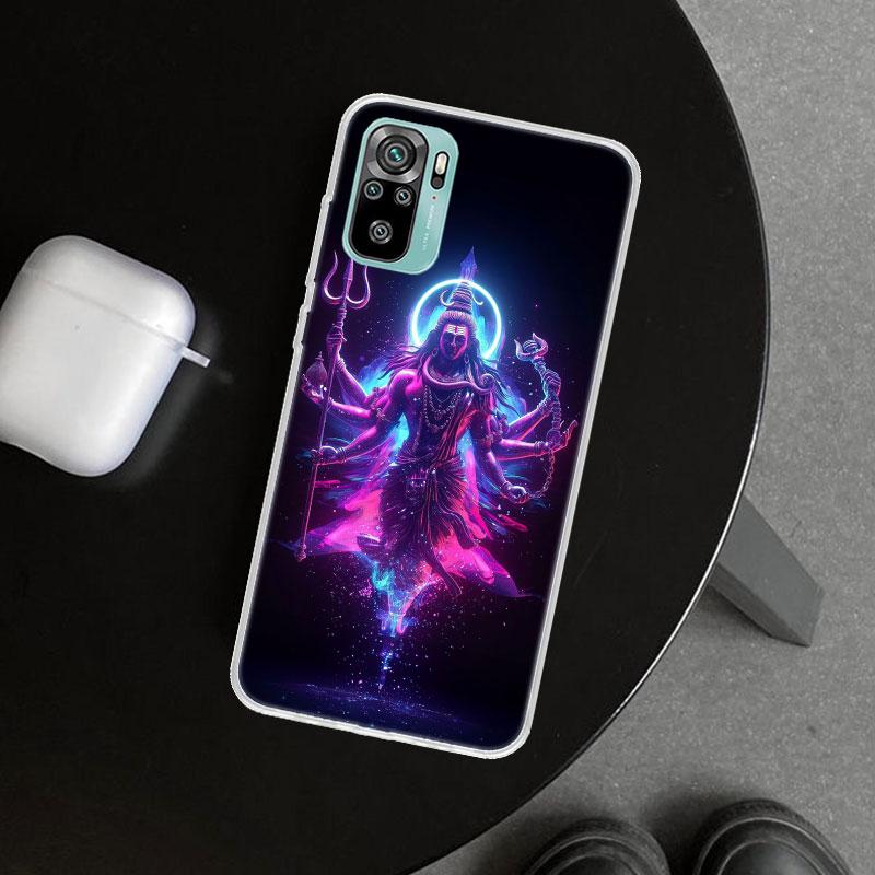 Lord Shiva Hindu God Buddha India Phone Case Cover for Xiaomi Redmi Note 15 14 13 12 11 Pro Plus 14S 12S 11S 11T 11E 10S 10 Cust