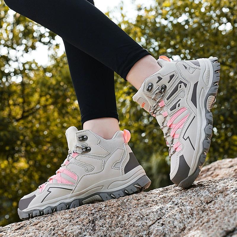 Autumn and Winter Hiking Shoes, Unisex High Top Hiking, Off-road Hiking Shoes, Outdoor Shoes, Sports Shoes