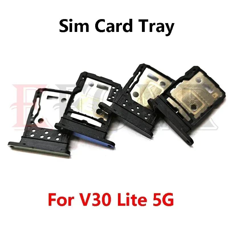 For Vivo V30 V40 Pro Lite 5G SIM Card Tray Slot Holder Adapter Socket Repair Parts