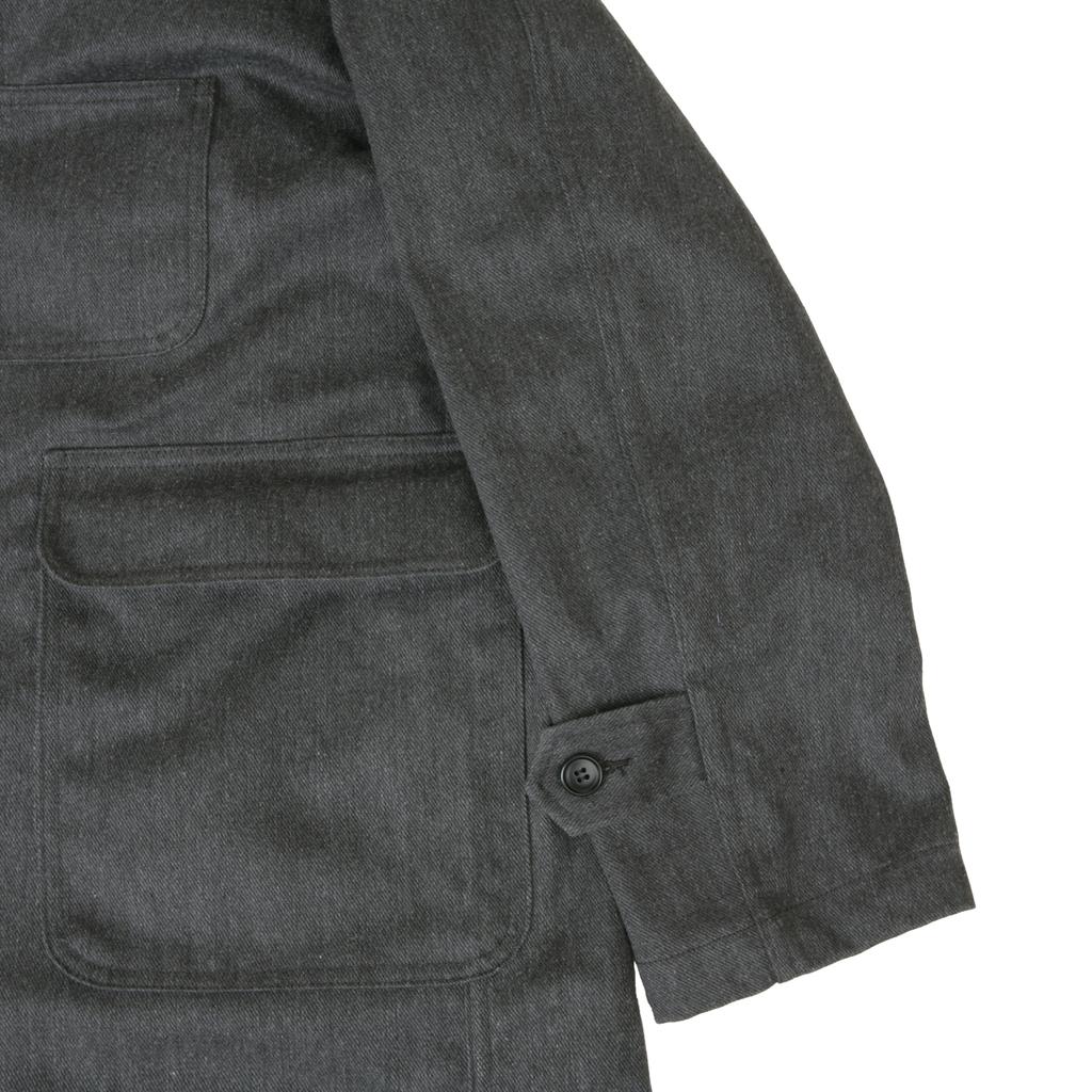 Swellmob Swellmob Hooded Single Coat -Grey-