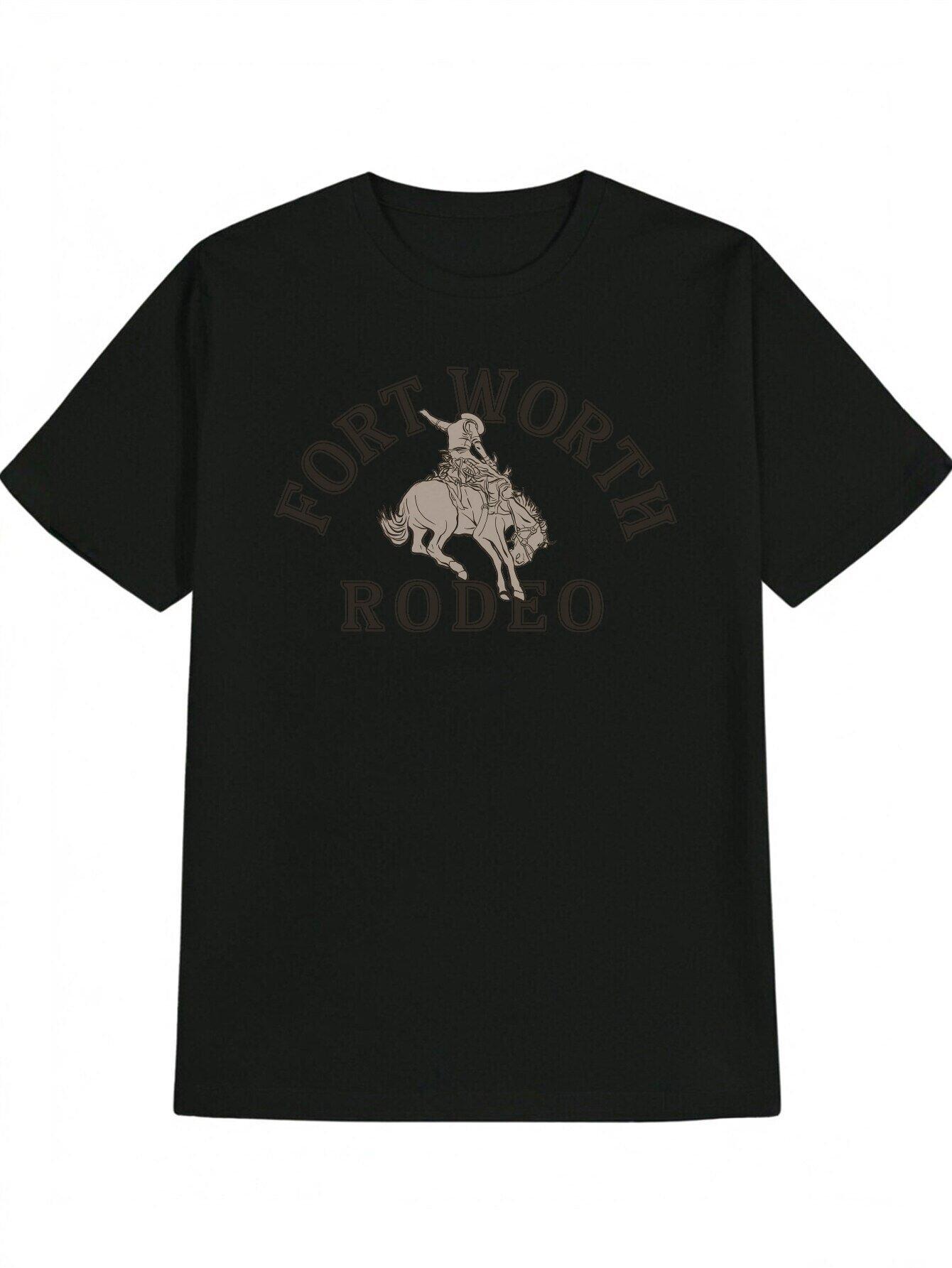 Casual Round-Neck T-shirt L