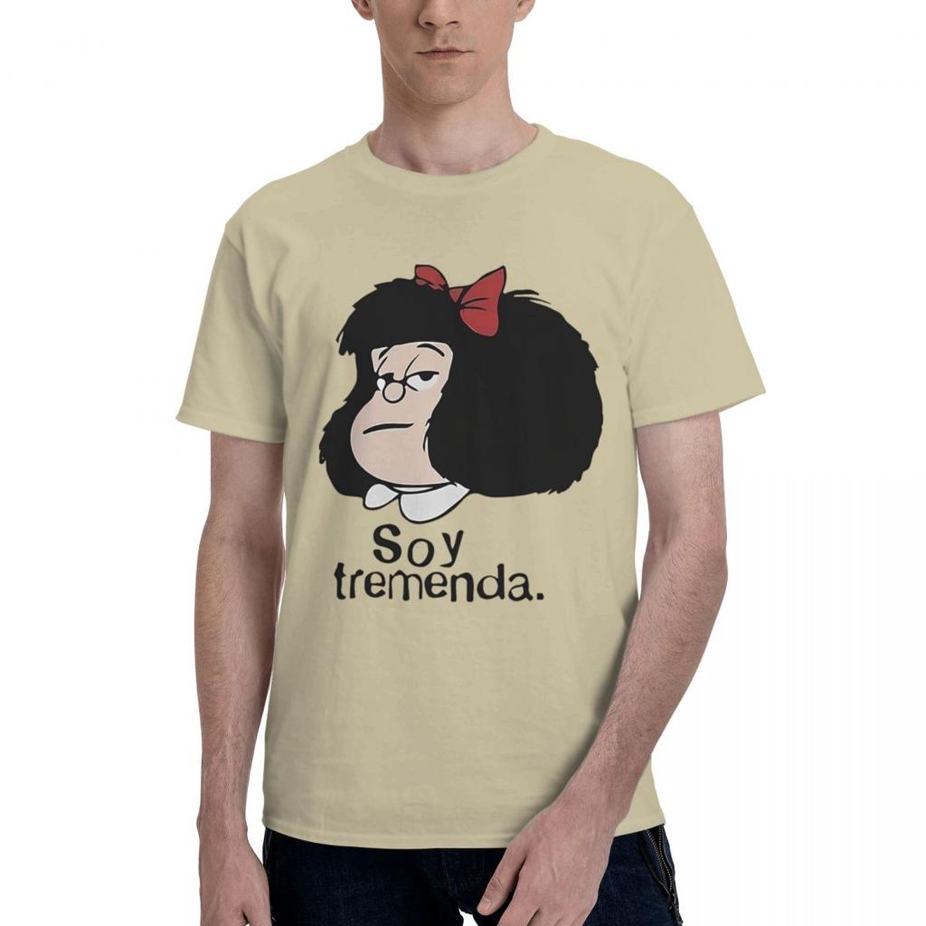 Mafalda 100% Baumwolle Lässiges Atmungsaktives Bequemes T-Shirt Neue Geschenke Und T-Shirts Herren T-Shirt