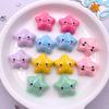 TX105 20PCS Mix Resin Kawaii Mini Smiling Stars Flat back Cabochon Stone Scrapbook DIY Home Decor Figurine Crafts Accessories