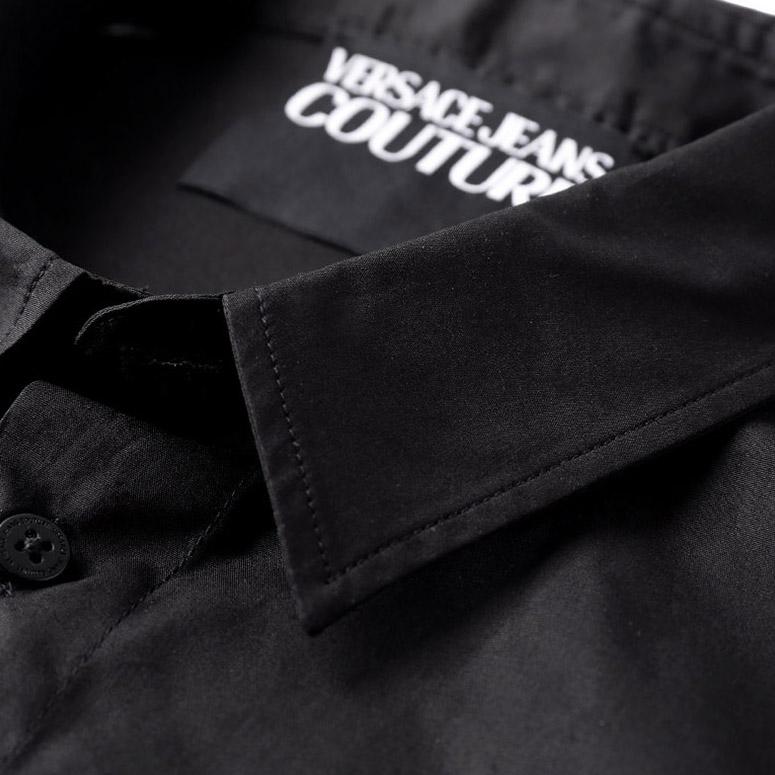 VERSACE JEANS COUTURE FW23 Shirt Men's Black 75GALYS1-CN002-899
