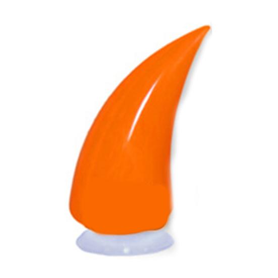 

1шт мотоциклетный шлем крутой дьявол бык рог декор головной убор на присоске оранжевый