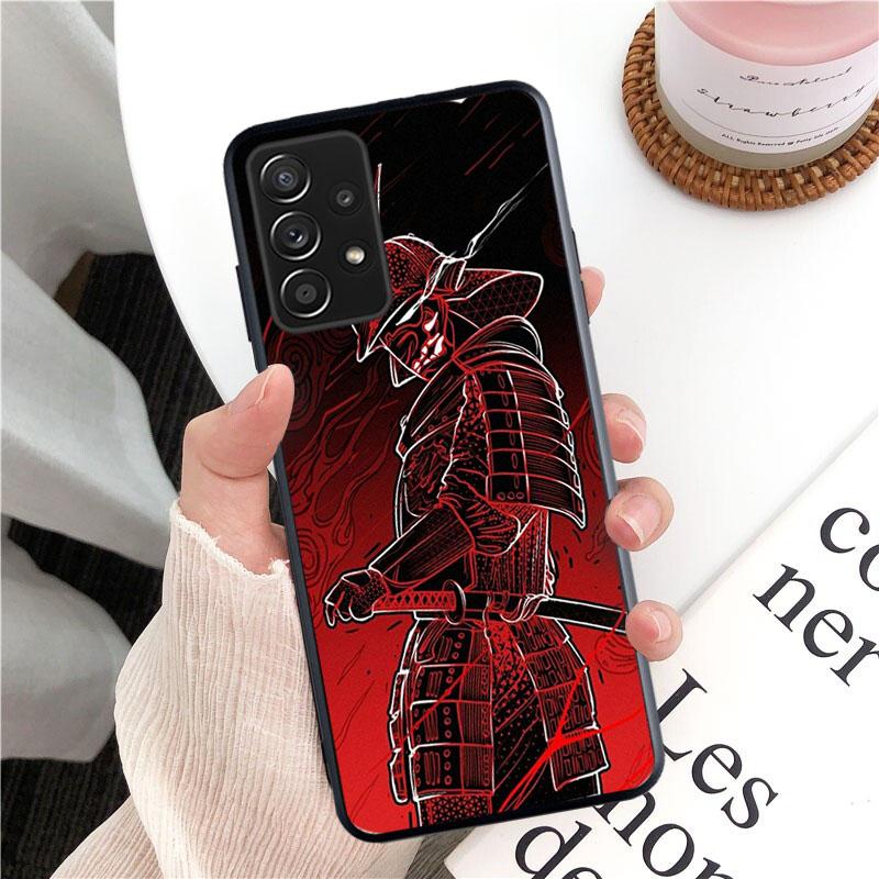 Japanese Samurai Phone Case for Samsung Galaxy A13 A22 A12 A32 A71 A11 A21S A33 A52 A72 A51 A50 A70 A31 M31 Funda Coque Case