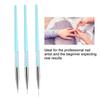 3pcs Delicate Nail Art Dotting Liner Brush Professional Nail Art Brush Nail Art Pen Nail Art Design