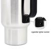 Quick-Heat Car Electric Kettle 12V Travel Heated Thermal Mug Anti-scald Car Water Warmer  Camping