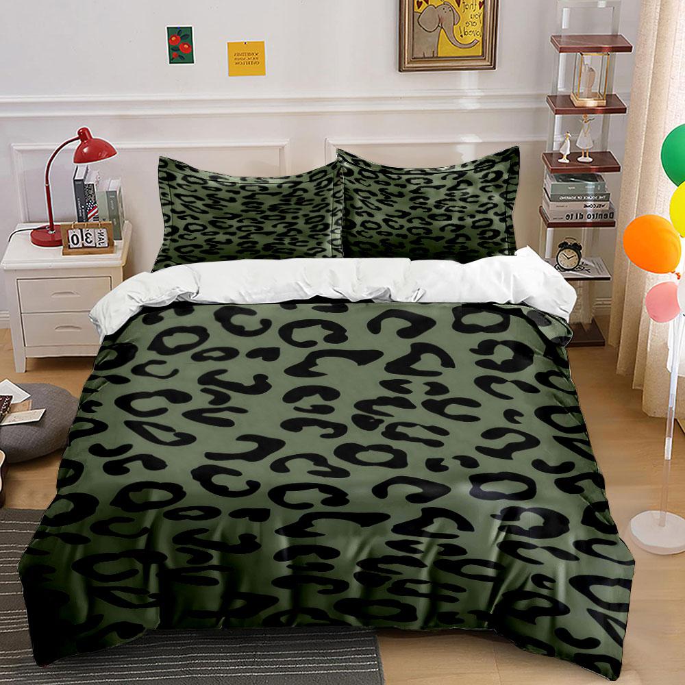 

Leopard spots pattern. Bedding sets Duvet cover sets Duvet covers Pillowcases(1 * Duvet Cover 2 * Pillowcases, without duvet insert) 135x200cm