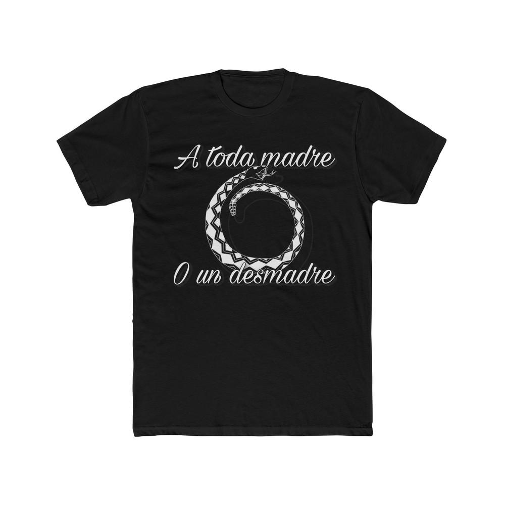 Хлопковая футболка унисекс La Onda A Toda Madre XXXXL