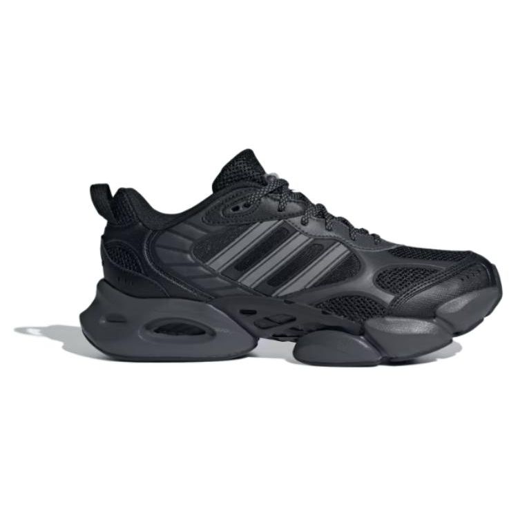 Adidas Climacool Vento 3.0 Comfortable Versatile Leather Low-Top Casual Urban Commuting Running Shoes Unisex Sneakers Black IH2289