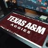 Texas A&M Color Mouse Pad Large Gaming Table Cushion Non-slip Laptop Tablet Big Mousepad XXL Mat Mini PC Playmat With Lock edge