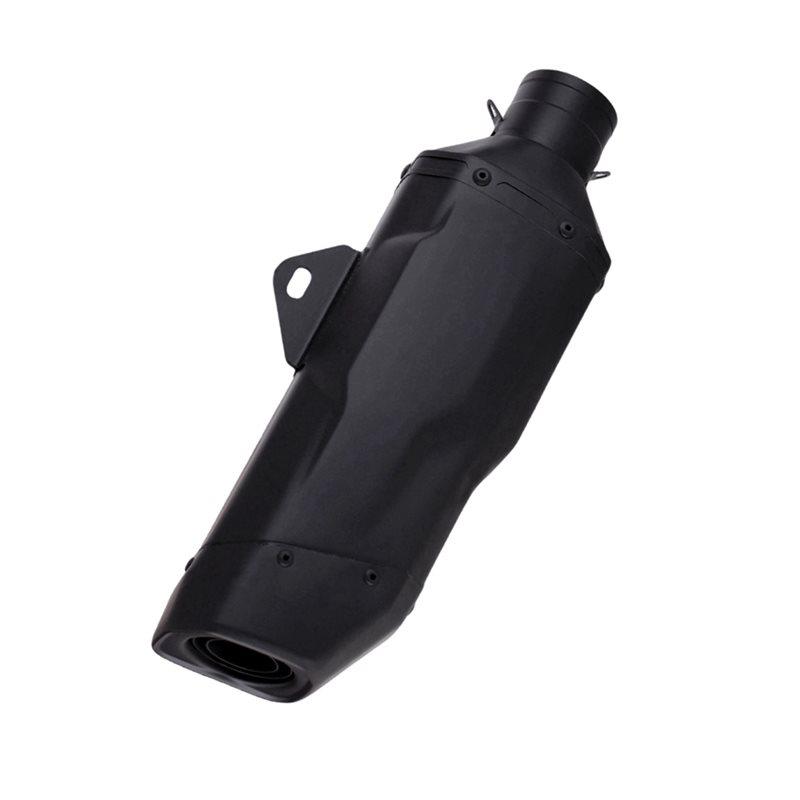 

Motorcycle Tail Pipe 51Mm Universal Four Corners Muffler Modify Escape For F750GS F850GS 790ADV ADV350 390ADV K196 чёрный