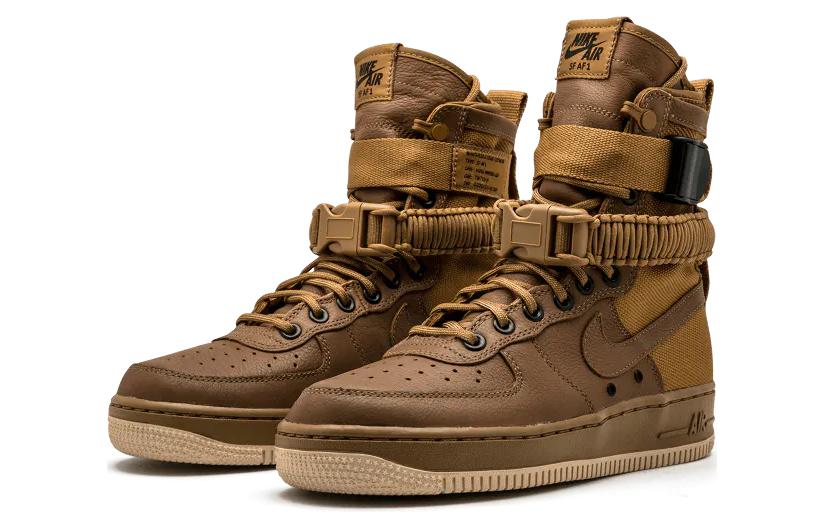 Nike SF Air Force 1 Golden Beige Women's 857872-200
