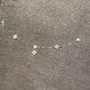 New Arrival Four-leaf Clover Seven-flower Necklace for Women Elegantaccessible Luxuryclassysensecasual Clavicle Chain