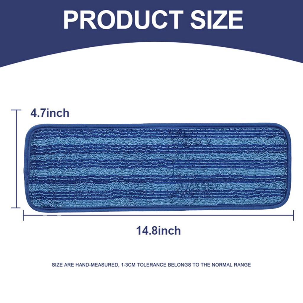 Reusable Mop Pads For Swiffer PowerMop Microfiber Power Mop Pads Refill Washable Cleaning Tools Accessories Household Supplies