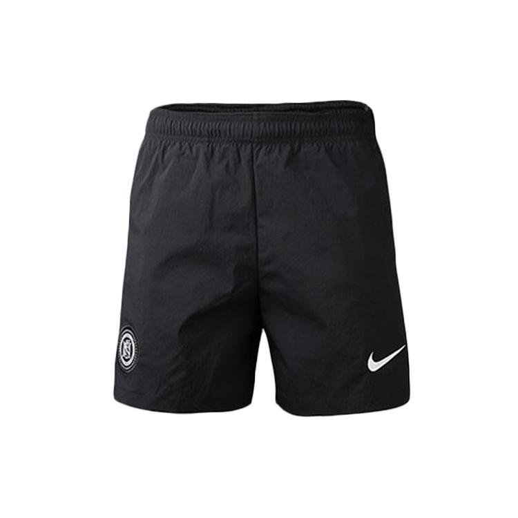 Men s Nike Logo Woven Sports Black Shorts CD0581-010 S