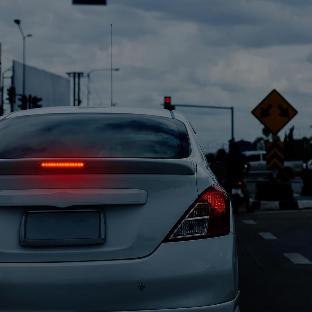 Frienda 2 Pieces 10 Inch 15 LED Trailer Tail Light Bar Stop Turn Tail Lights Assembly Third Brake Strip 9 To 30-Volt Trailer Identification For