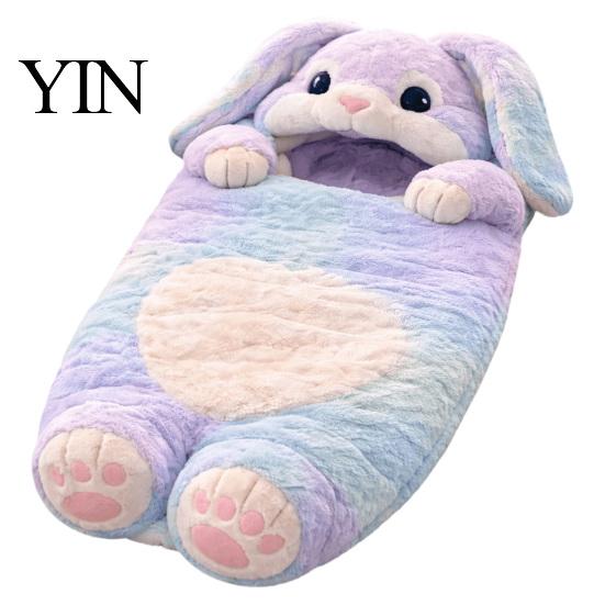 Weicher Schlafsack Plüschhase Umschlag für Kinder, Winter Hase Schlafsack, Flauschiger Sack Kleinkinder Jungen Mädchen