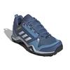 Adidas Terrex AX3 GTX Látkové Prodyšné Outdoorové Funkční Boty s Nízkým Svrškem Dámské Boty Modrá Bílá FX4691
