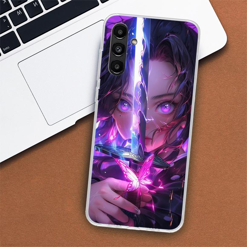 

Чехол для телефона «Demon Slayer Kochou Butterfly» для Samsung Galaxy A55 A54 A53 A52 A15 A14 A13 A12 A35 A34 A33 A32 A25 A24 A23 A22 A04S Samsung A14