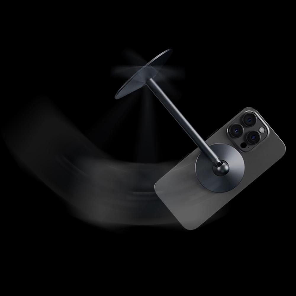 T18 Magnetic Cellphone Holder Desktop Mount Aluminum Alloy Multifunctional Lazy Phone Stand