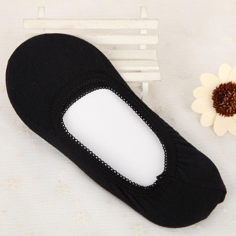 New Candy Color Boat Socks Non-slip Invisible Socks Women's Socks