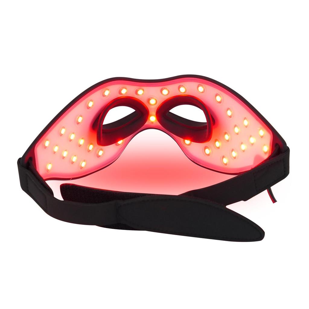 Red Light Therapy Eye Mask with 36 LED Multi-Gear Lamp Beads for Home Eye Care