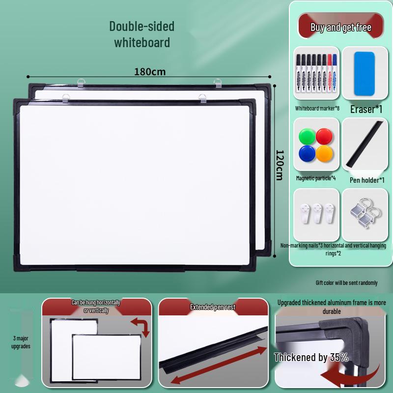 Magnetic Whiteboard for Office, Home, or Coffee Shop 