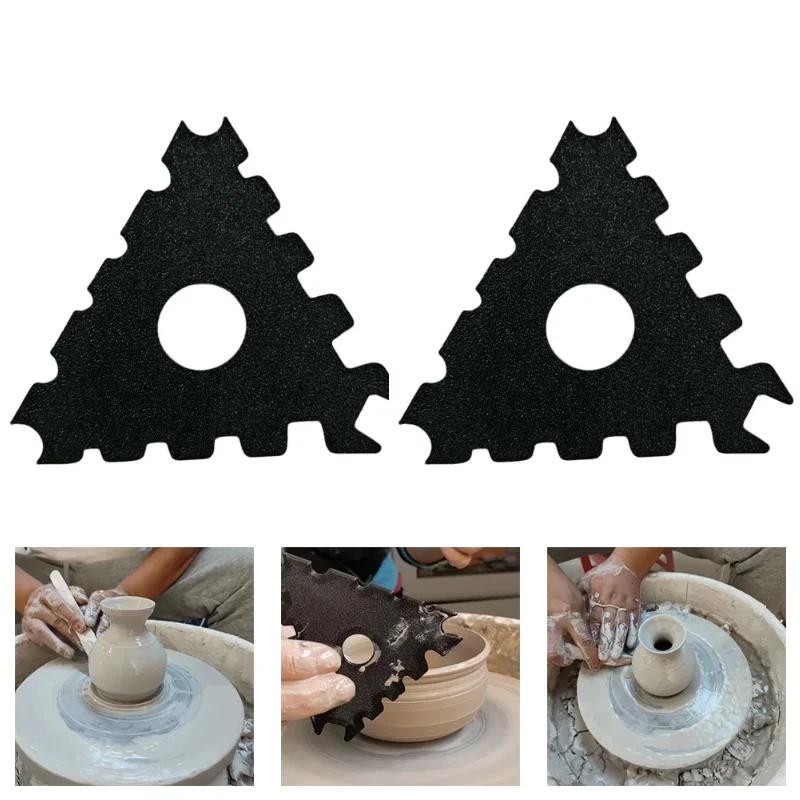 Top Quality Ceramic Sculpting Tools Pottery Ribs Edge Shaper for Mug Bowl Plate - Consistent Curves Profile Making for Beginners